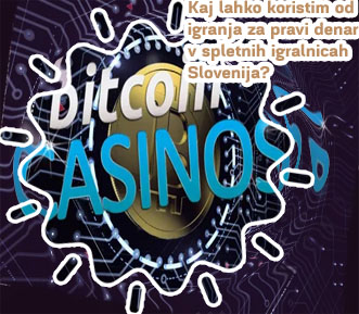 Bitcoin casinoji za resničen denar