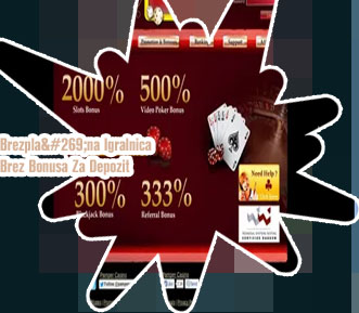 Bonus brez pologa video poker igre